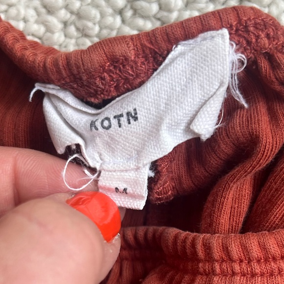 KOTN Rust Ankle & Cropped Pants - Picture 6 of 6